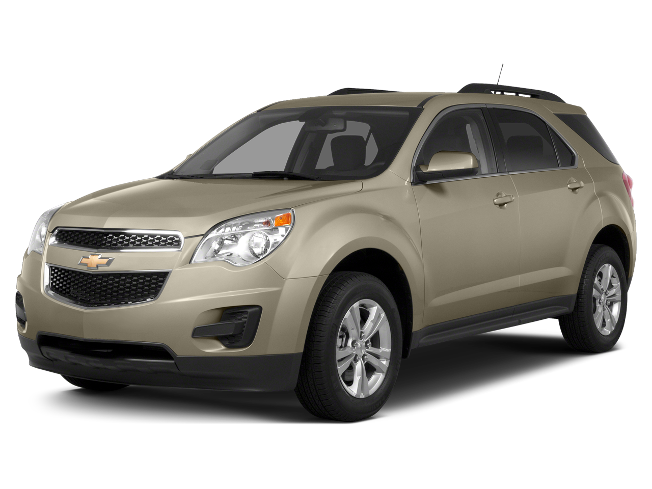 2015 Chevrolet Equinox LT in Summit White — front three-quarter view