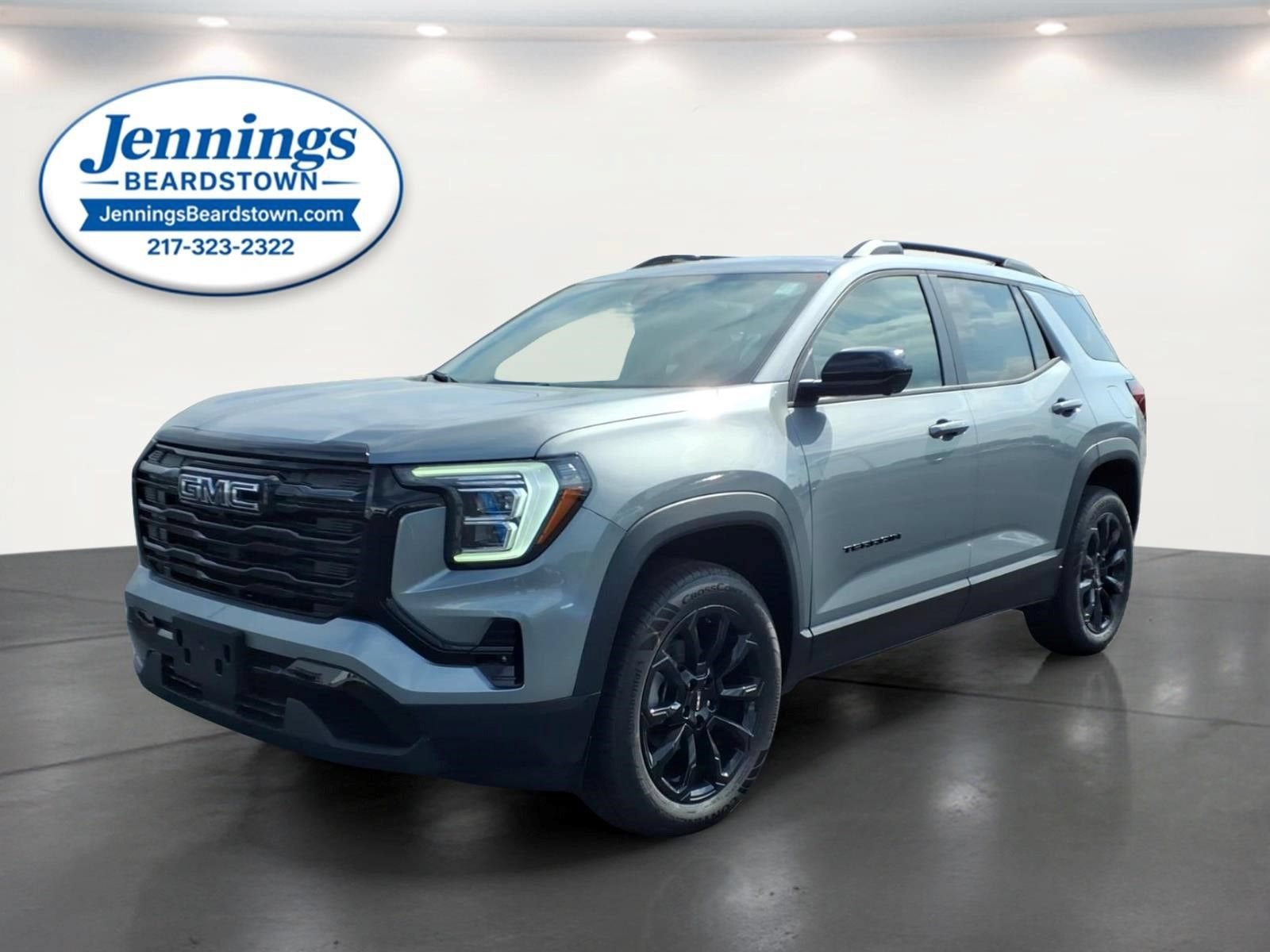 2027 GMC Terrain AWD Elevation in Sterling Metallic — front three-quarter view