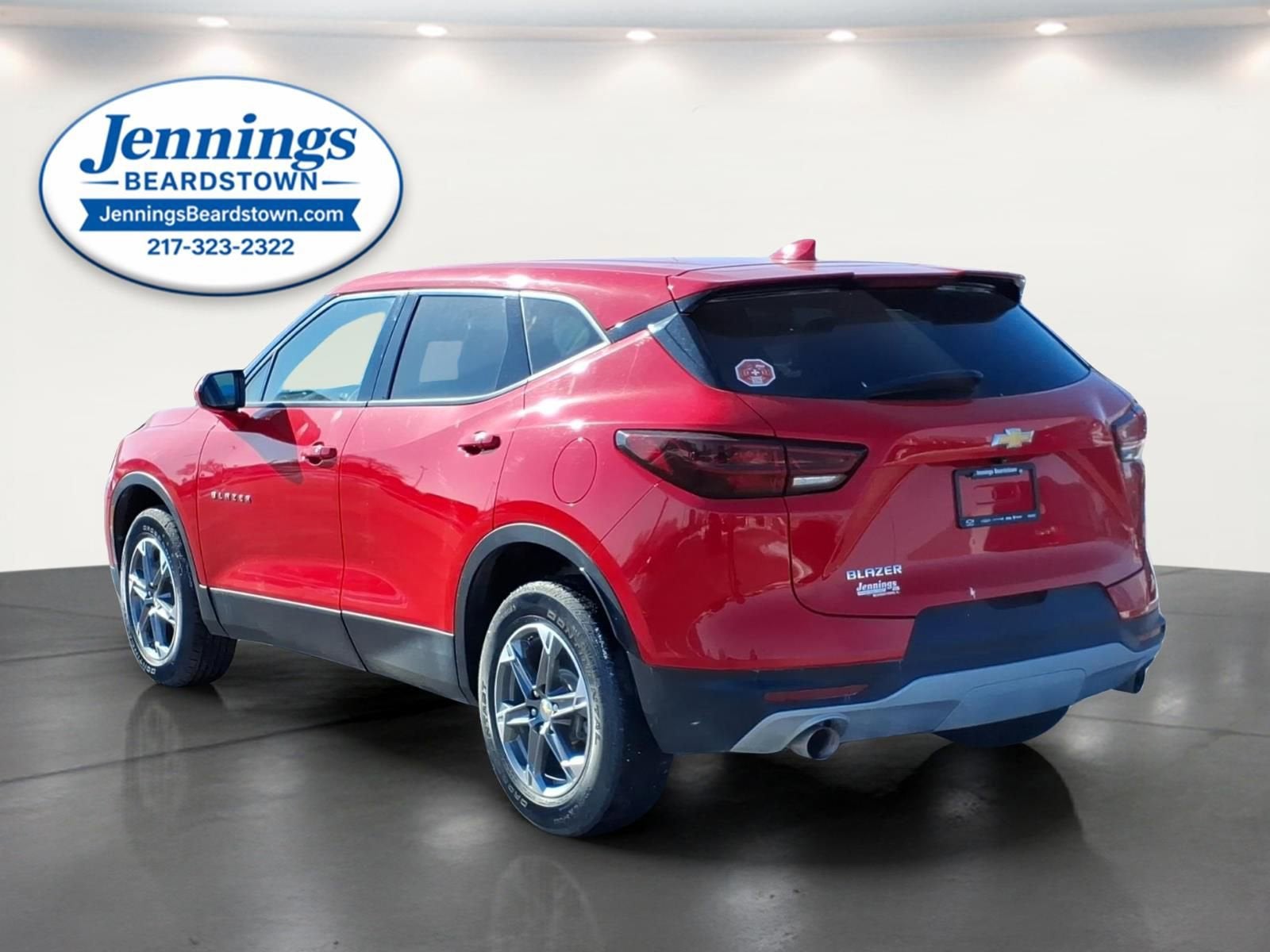 2023 Chevrolet Blazer — rear three-quarter view